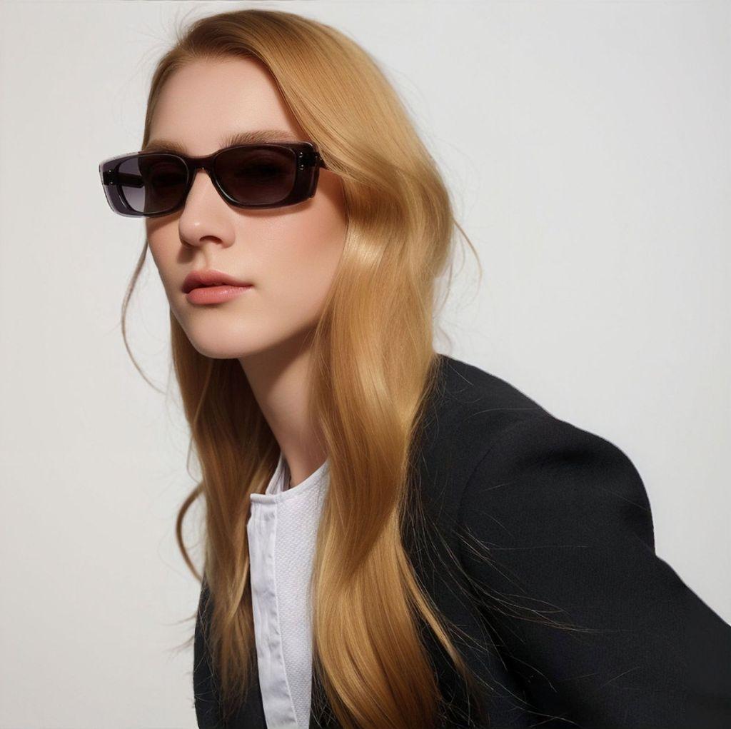 Geometric Square Sunglasses With Uv400 Protection For Outdoor Sports And Fashion Enthusiasts