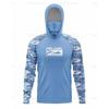 PELA Unisex Sun Protection Fishing Hoodie with Milk Silk Fabric