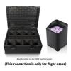Plastic Flight Case Suitable for 19*15w / 19x25w / 12x18w Flight Case Only for LED Beam Light Box Flight Box Stage Light Case Convenient