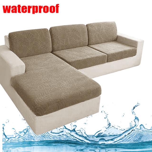 Новый водонепроницаемый чехол для диванной подушки, жаккардовый чехол для дивана, защита от пыли, толстая защита для мебели, съемное отдельное кресло, диван, домашнее животное Normal Size (S)-1pc