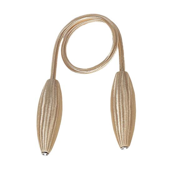 Curtain Tie Backs Twist Tie, No Drill Bendable Rope Holdback, Flexible DIY Window Curtain Holder for Living Room Bedroom