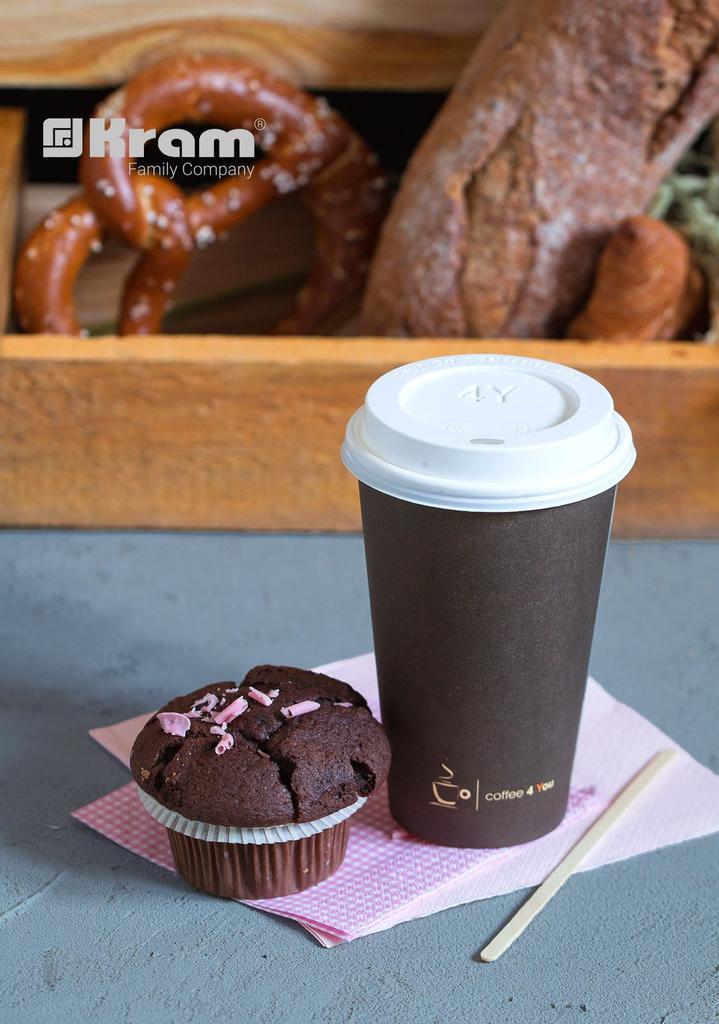Kram Coffee 4 You Paper Cups .