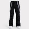 Women's Ski Pants Wind Proof and Waterproof Thermal Suspenders Outdoor Thickened Double Board Snowboard Pants