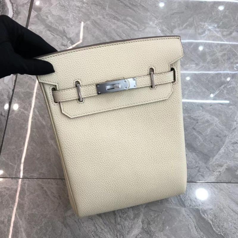 New Niche Kelly Bag Head Layer Retro O Backpack Unisex First Layer Cowhide Messenger Breast Bag