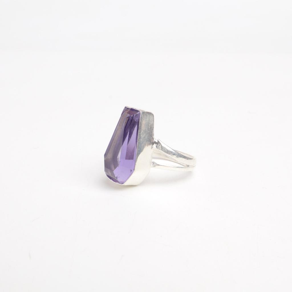 Natural Iolite Gemstone 925Sterling Silver Jewelry Handmade Stylish Ring For Her RR-47-7