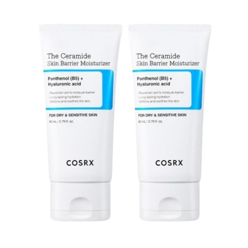 COSRX Ceramid Hautbarriere Feuchtigkeitscreme 80ml – Tiefenwirksame Feuchtigkeitspflege für die Barriere, Beruhigung empfindlicher Haut, Geschmeidige Reparaturcreme