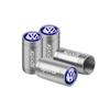 For Volkswagen VW Car Styling Tire Valve Cover Auto Wheel Tyre Valve Caps for VW Tiguan Jetta Mk6 Scirocco Polo Touran Golf Git Passat Scirocco CC