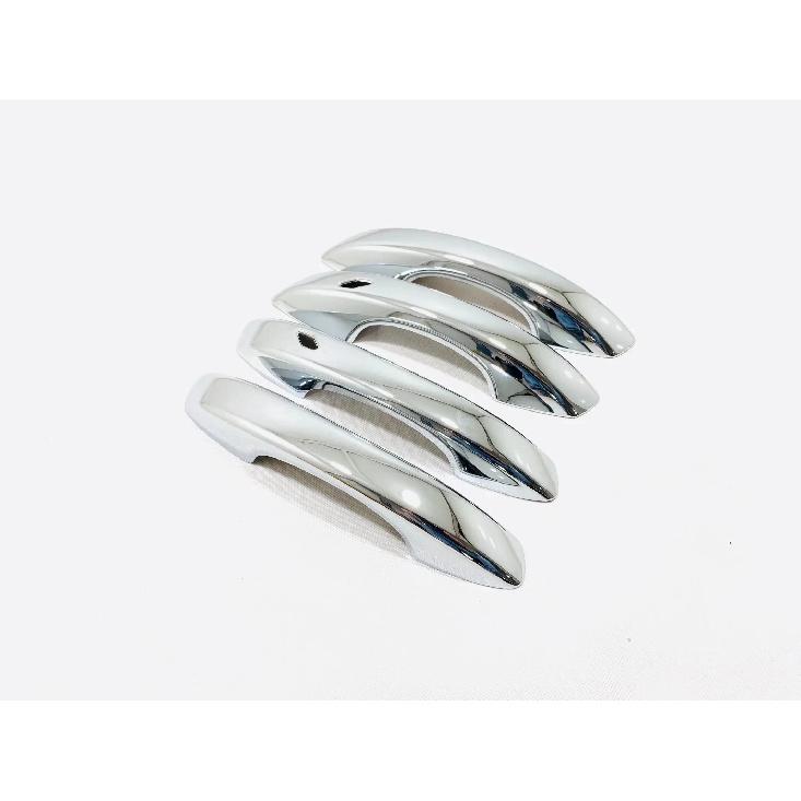 

For Changan CS75plus CS75 Plus ABS Chrome Car Door Handle Cap Cover Bowl Frame Trims Car Styling Accessories silver 2 button