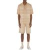 Burberry Polo Shirts Men's Khaki Polo Collar Moderate Straight Fit 80684821