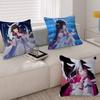 Game C-Columbina Genshin Cute Impact Pillow Cushion Cover Pillowcase Living Room Sofa Home Decor