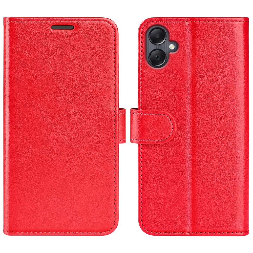 

Для Samsung Galaxy A06 4G Чехол-бумажник Текстура Crazy Horse Подставка Кожаная Крышка для Телефона A