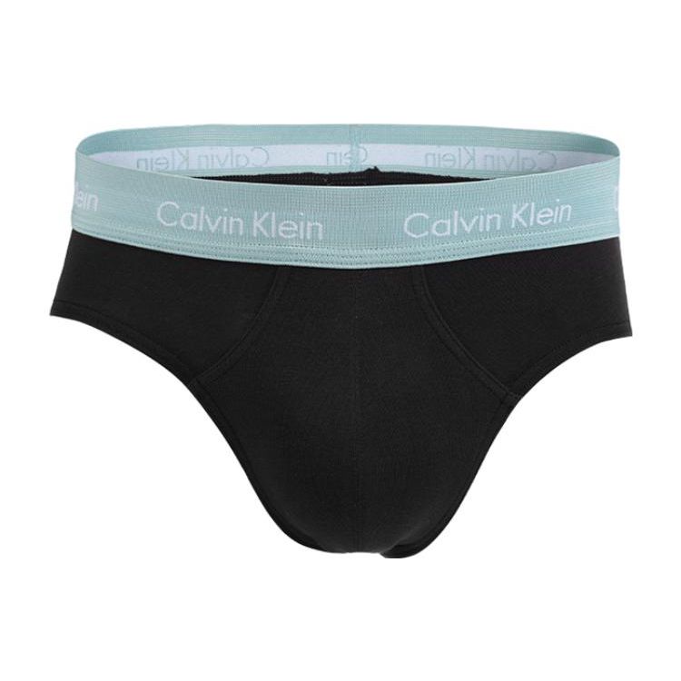 Calvin Klein Buchstaben-Logo-Print Dreiecks-Unterwäsche 3er-Pack Herren-Unterwäsche 0000U2661G-6EW