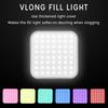 8VLOGLITE W49S Portable RGB Color Filter Fill Light for Photography and Live Streaming