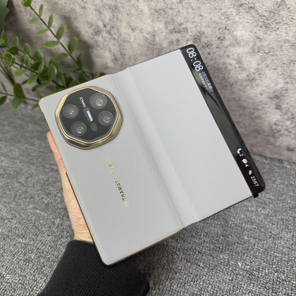 Applicable To Huawei Matex1 Mobile Phone , Smart Window Flip Cover, Leather X1 Collection Lens, All-inclusive Anti-drop