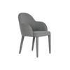 Dining Chair - Home ESPRIT - Grey - Polyester - Metal - 59x63x86 Cm - Full Backrest - Plain