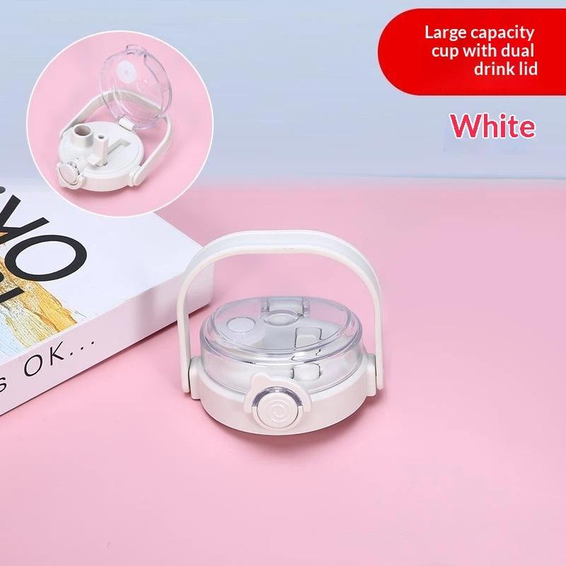 1Pcs BPA Free Tumbler Bottle Lid Leak Proof Replacement Thermos Cup Cap Safe Accessory for Family Outdoor Picnic Use