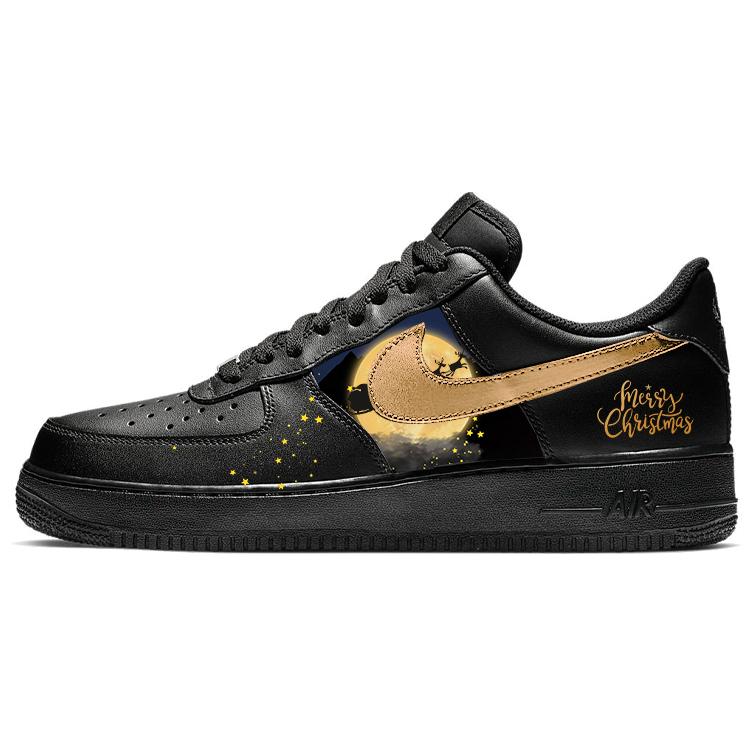 

Nike Air Force 1 Versatile Slip Resistant Low top Skateboard Shoes Unisex Black CW2288-001(Team366-) 41