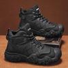 Fashion Spring and Autumn New Men's Shoes Outdoor Travel Mountaineering Shoes Thick Soled Wear Resistant High Cut Running Sports Shoes