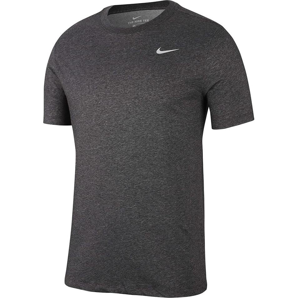 New Nike T Shirts Men Black Heather Flower AR6029-032