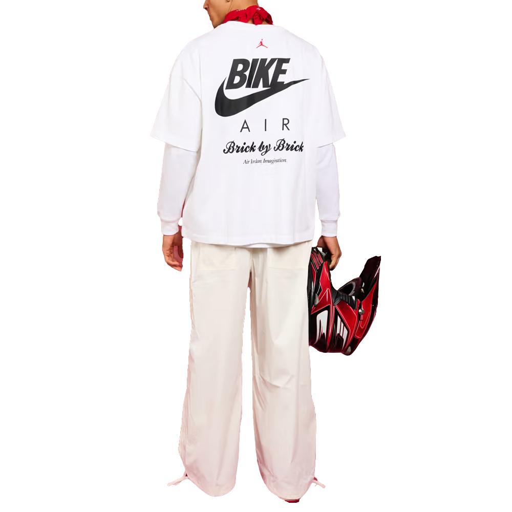 

New Jordan X Nigel Sylvester Brick Tee Asia Sizing HQ1737-100 S