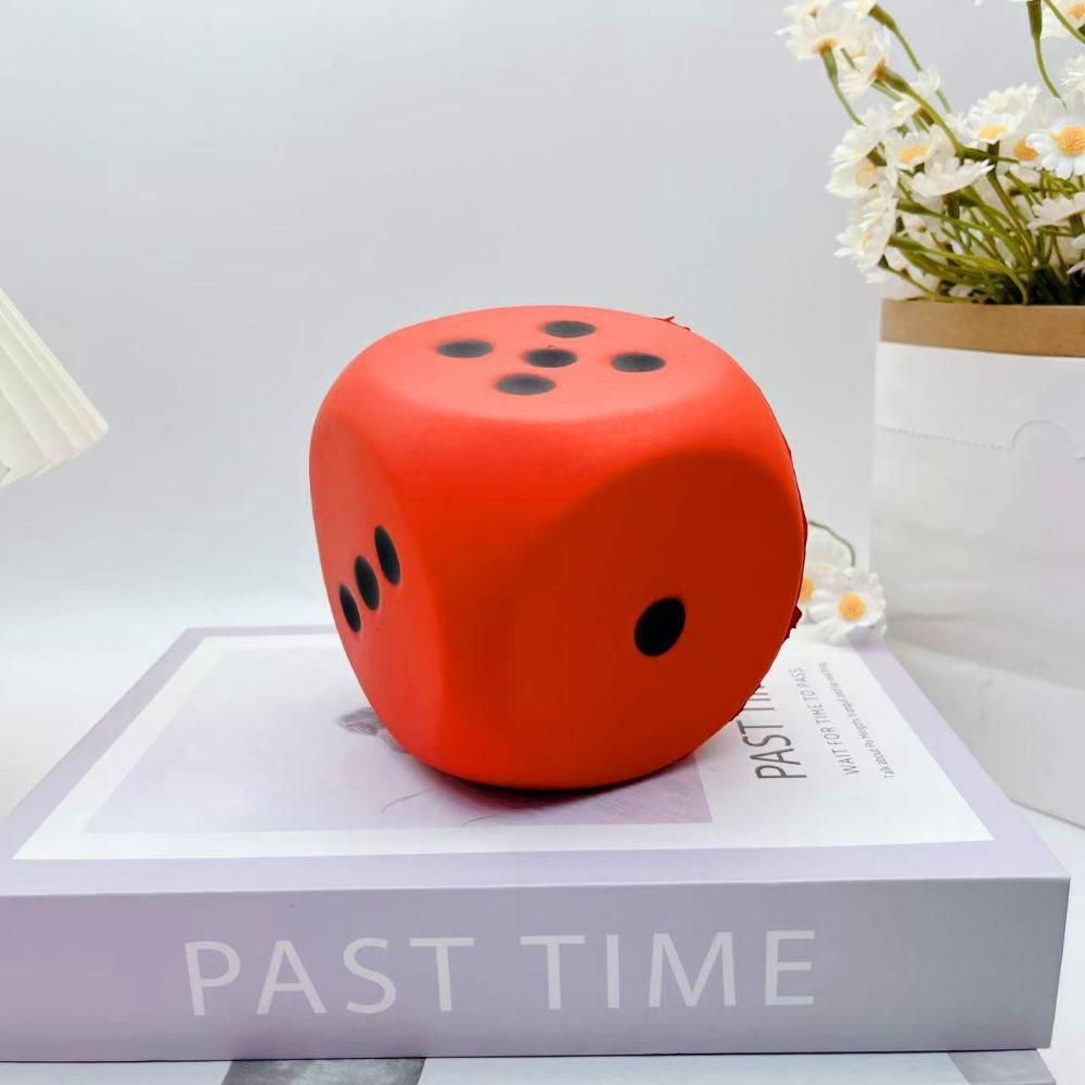 Squishy Foam Dice Stress Balls Soft Jumbo Dice Educational Learning Squeeze Anxiety Relieve Toy Gifts for Adults Kids Board Game