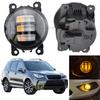 DRL 9cm In Diameter Fog Light For Subaru Forester 2013 2014 2015 2016 2017 2018 Fog Lamp Assembly H8/H11 12V