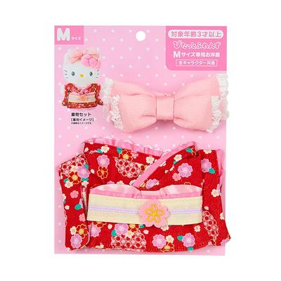 Sanrio Dress-Up Clothes M Kimono Set (Pitatto Friends) Costume Plush Toys 371092