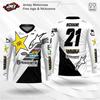 Motocross Jersey Unisex Rockstar Husqvarna Custom Name Number