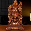 Dicker Bauch Buddha Maitreya Buddha Ornament Lachender Buddha Fünf Segnungen Linmen Laden Heimdekoration Umzug Eröffnungsgeschenk