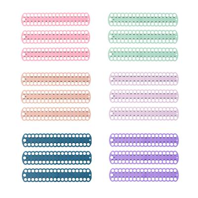 3pcs Embroidery Floss Organizer Craft Storage Holder 37-Hole Thread Storage Tool PC Winding Board for Sewing Needlework Knitting