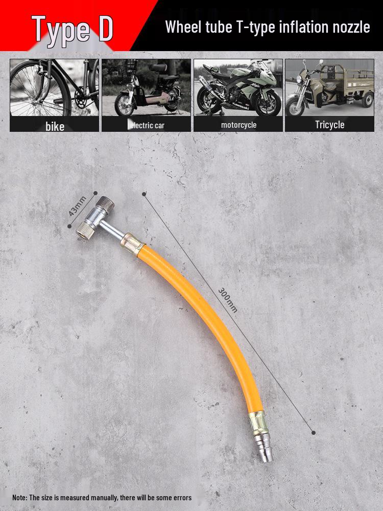 Tire & Car Air Inflation Nozzle Pump Tool