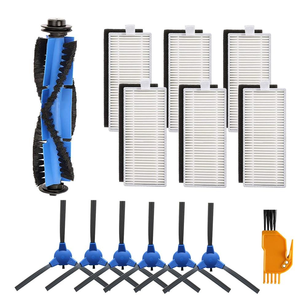 Zubehörset kompatibel mit Eufy Robovac 11 S, Robovac 30, Robovac 30 C, Robovac 15C, Zubehör Roboterstaubsauger 8X Cleaner Fi