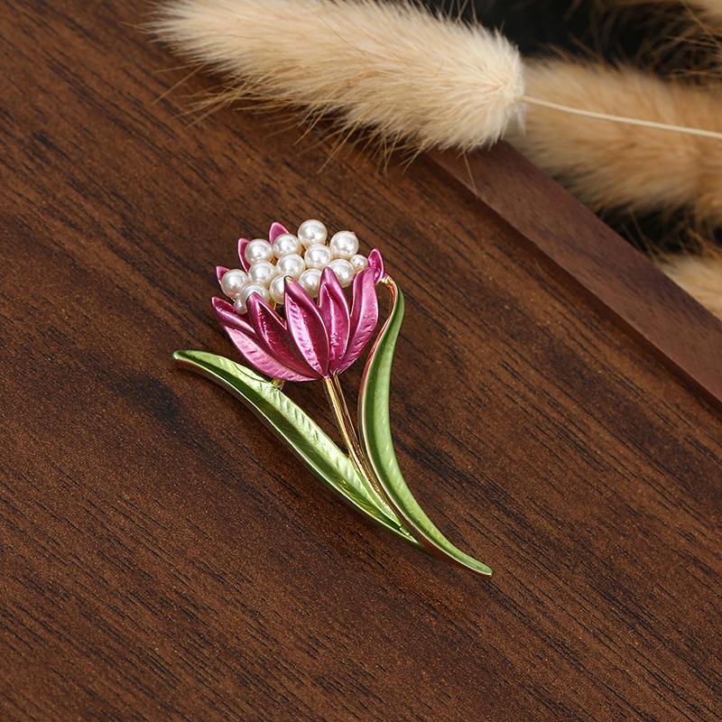 Pin de rever dulce în formă de floare, incrustat cu broșe strălucitoare pentru femei, fete, corsaj versatil, accesorii vestimentare, cadouri