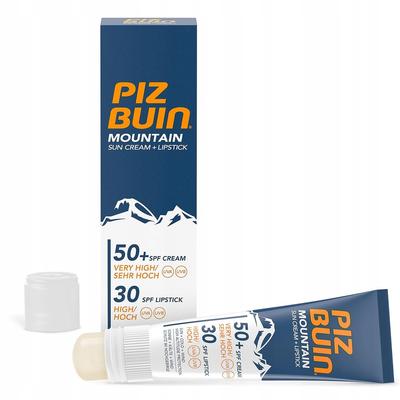 Piz Buin Mountain LSF50 Sonnencreme + Lippenstift 20 + 2,3
