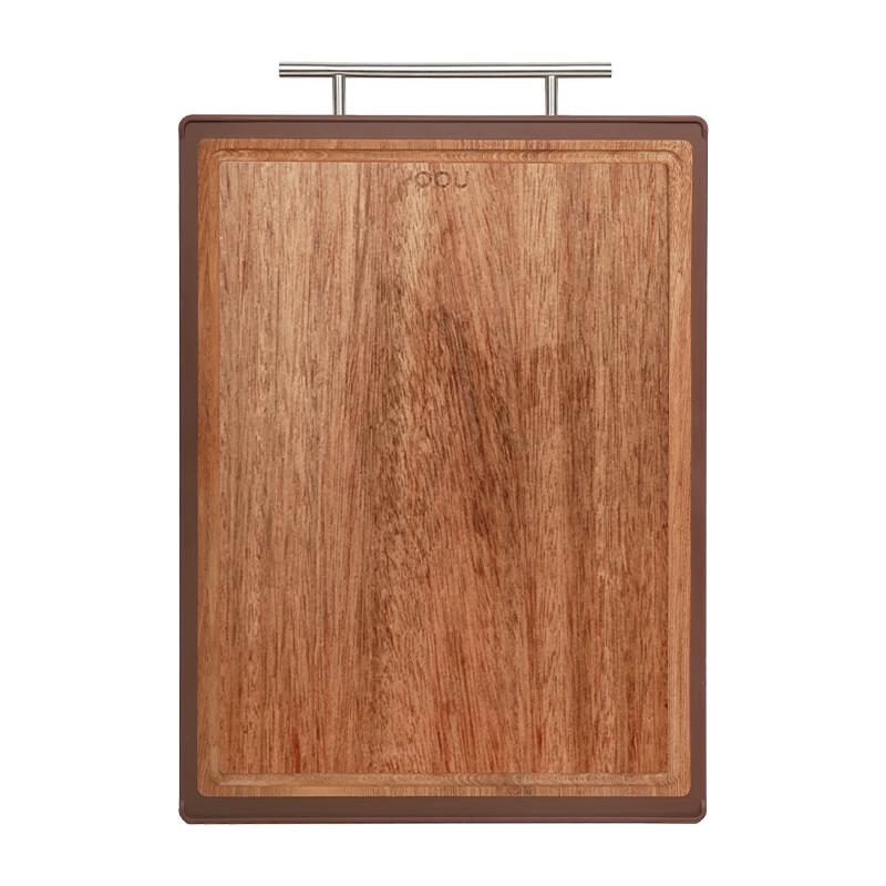 OOU W2Y Double-Sided Antibacterial Ebony Wood & PP Cutting Board