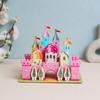Cartoon Castle Building Model Paper Cardboard 3D Jigsaw Puzzle for Kids Handmade DIY Educational Toys Gifts