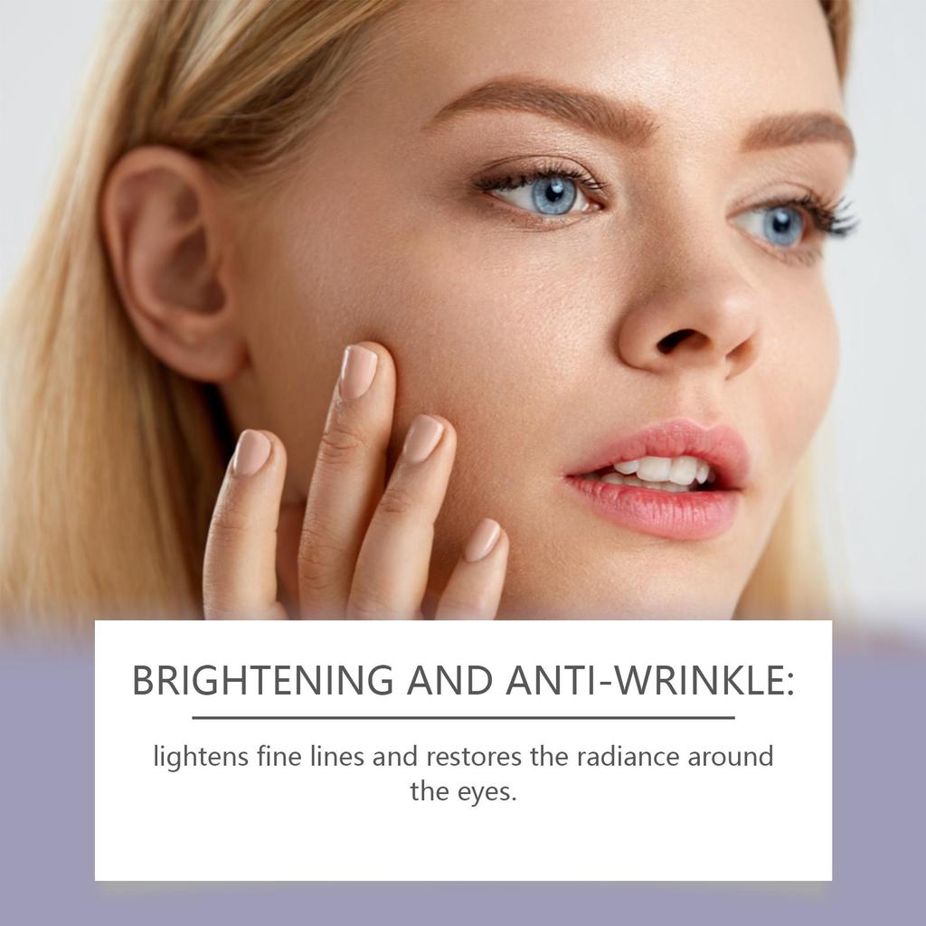Bee Venom Firming Eye Cream Collagen Reduce Puffiness & Dark Circles Fades Fine Lines Eye Cream Brightening Eye Care Skincare