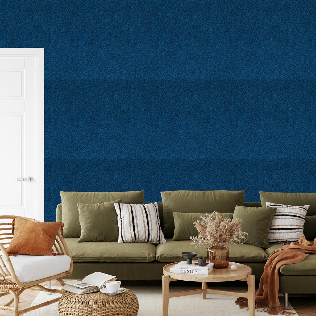 Navy Blue Glitter Wallpaper for Living Room and Bedroom 50x1000