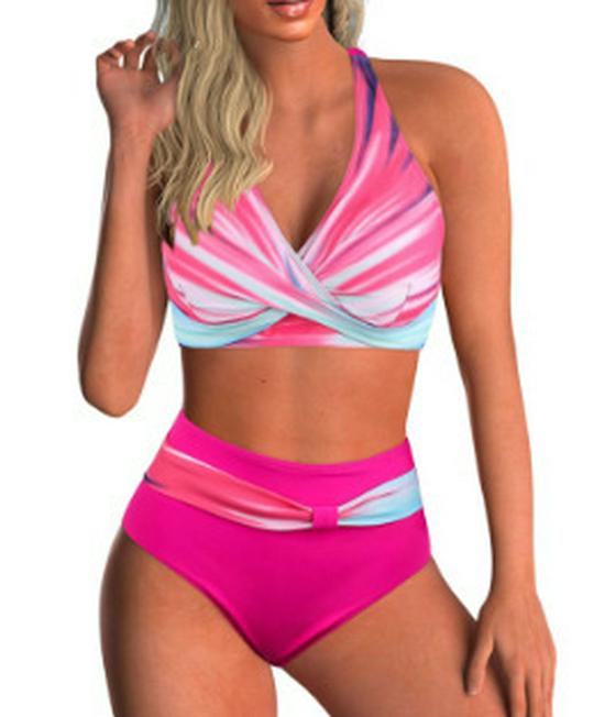 Europäischer und Amerikanischer Split-Bikini - 2025 Neue Sexy Damen-Bademode für den Strand