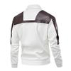 Lederjacke Herbst und Winter Herren Personalisierter Motorradanzug Stehkragen Lederjacke Reitjacke