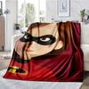 The Incredibles Theme Printed Blanket - Perfect for Couch, Bed, Travel & Outdoor Use | Machine Washable, Cozy & Durable.