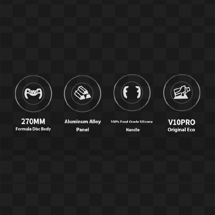 Ergonomic Racing Wheel Replacement Aluminum Frame Enhanced Grip Texture Easy To Use for Simulation Gaming Controllers