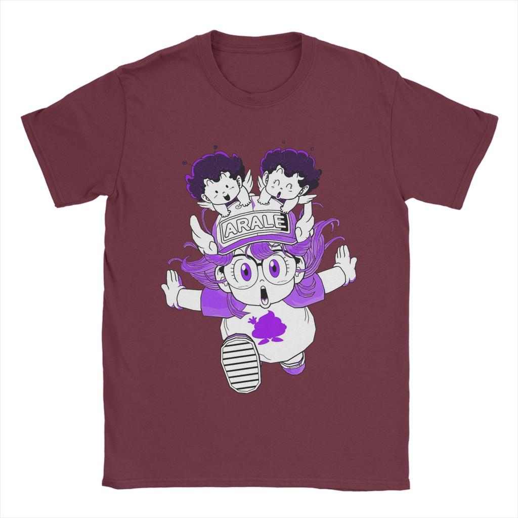 Summer Arale Norimaki  Dr Slump  Fashion TShirts  Cotton Tshirt for Couple Y2K Classic Design Short Sleeve Tops