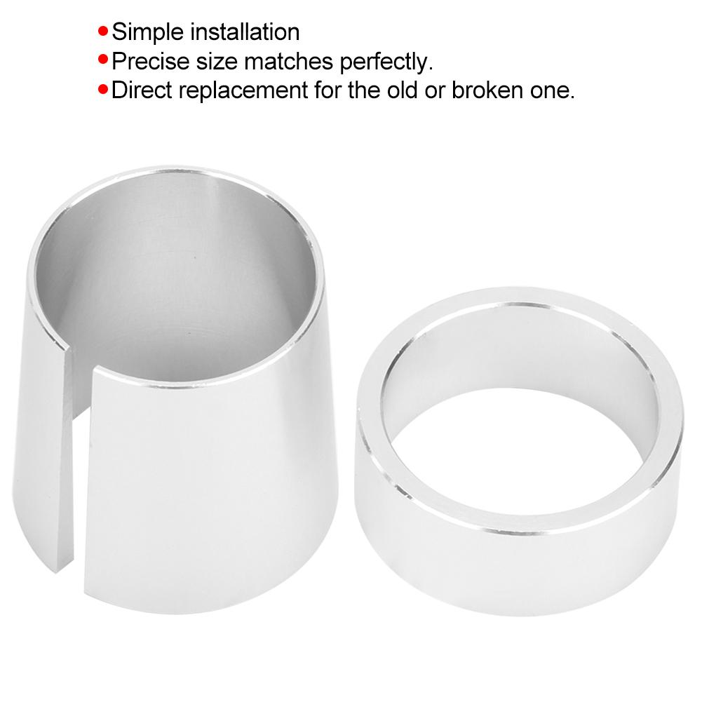 1in Konischer Antriebskupplungs-Wellenadapter-Verbinder Silber Aluminium Langlebiges Zubehör