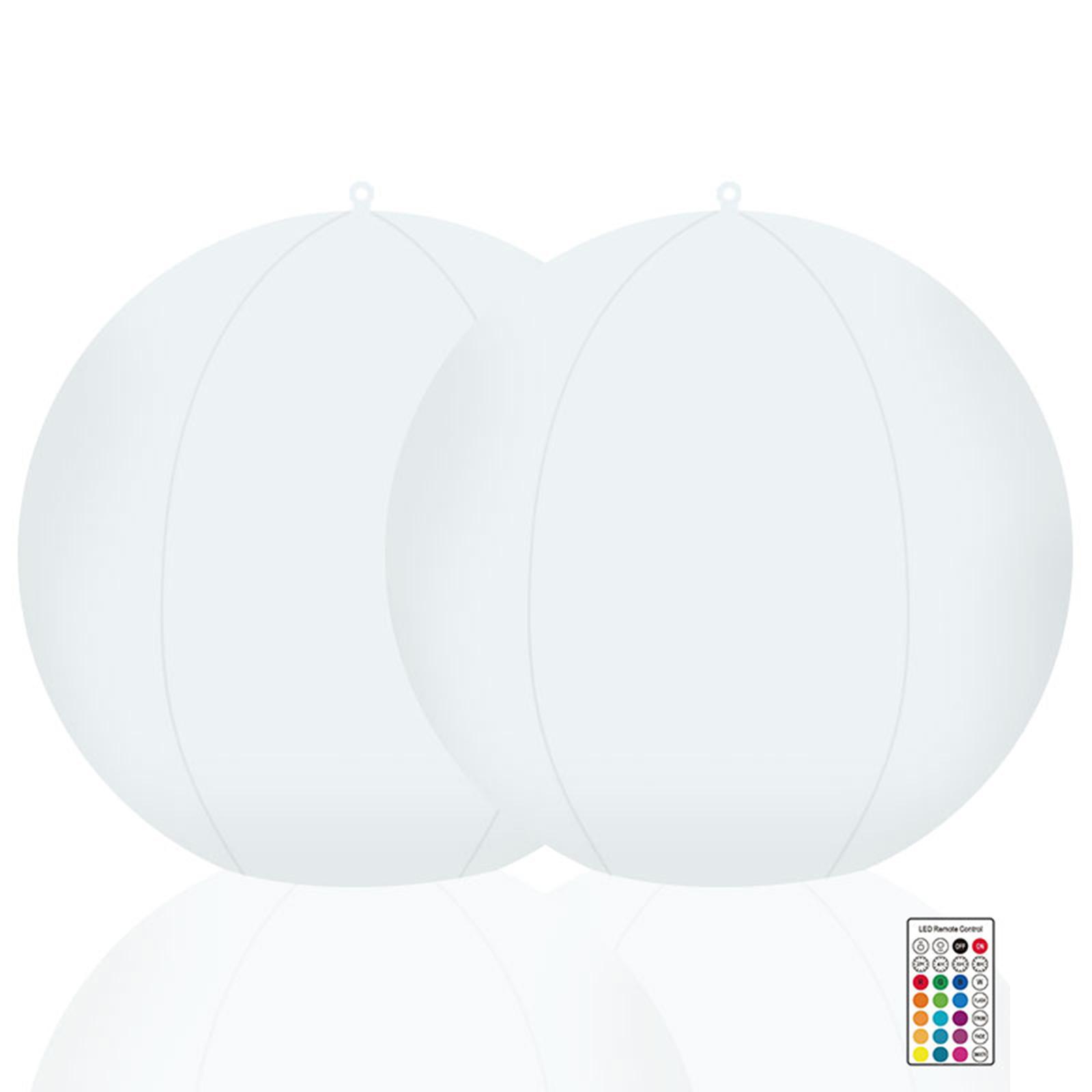 

2 шт. Солнечный плавающий шар для бассейна RGBW меняющий цвет поплавок для бассейна IP68 водонепроницаемый пульт дистанционного управления синхронизация подвесной Atmosphe