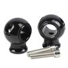Chrome 1.25" CNC Round Motorcycle Handlebar Riser Clamp Comfort Riding Mount for Harley for Softail for Dyna for Touring