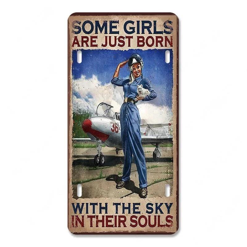 

Винтажные Авиагонки Металлическая Табличка Алюминиевые Знаки Ретро Самолет Лучший Стрелок Металлический Постер Для Мужской Пещеры Бар Дом Гараж Клуб Настенный Декор 15x30cm