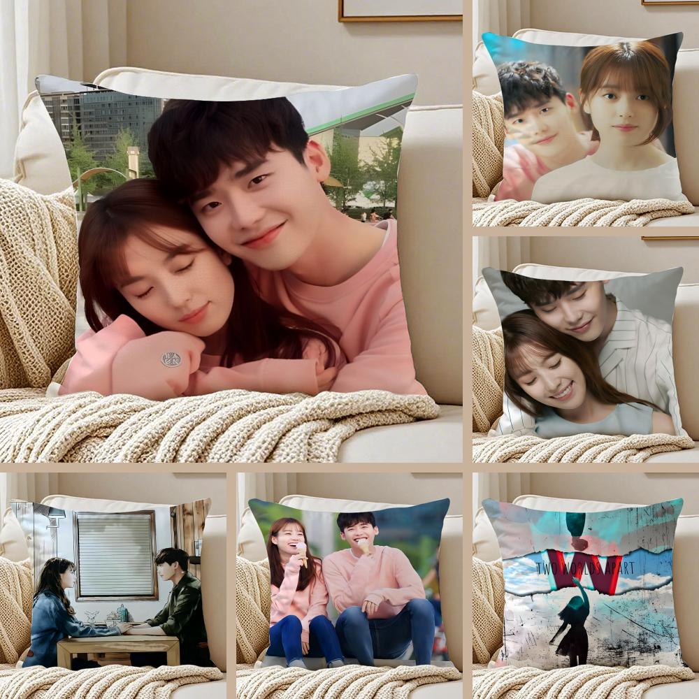 Fantasy Romantic Korean TV WW Two Worlds Cushion Cover Pillowcase Antidustmite living Room Sofa Decor Cushion Room