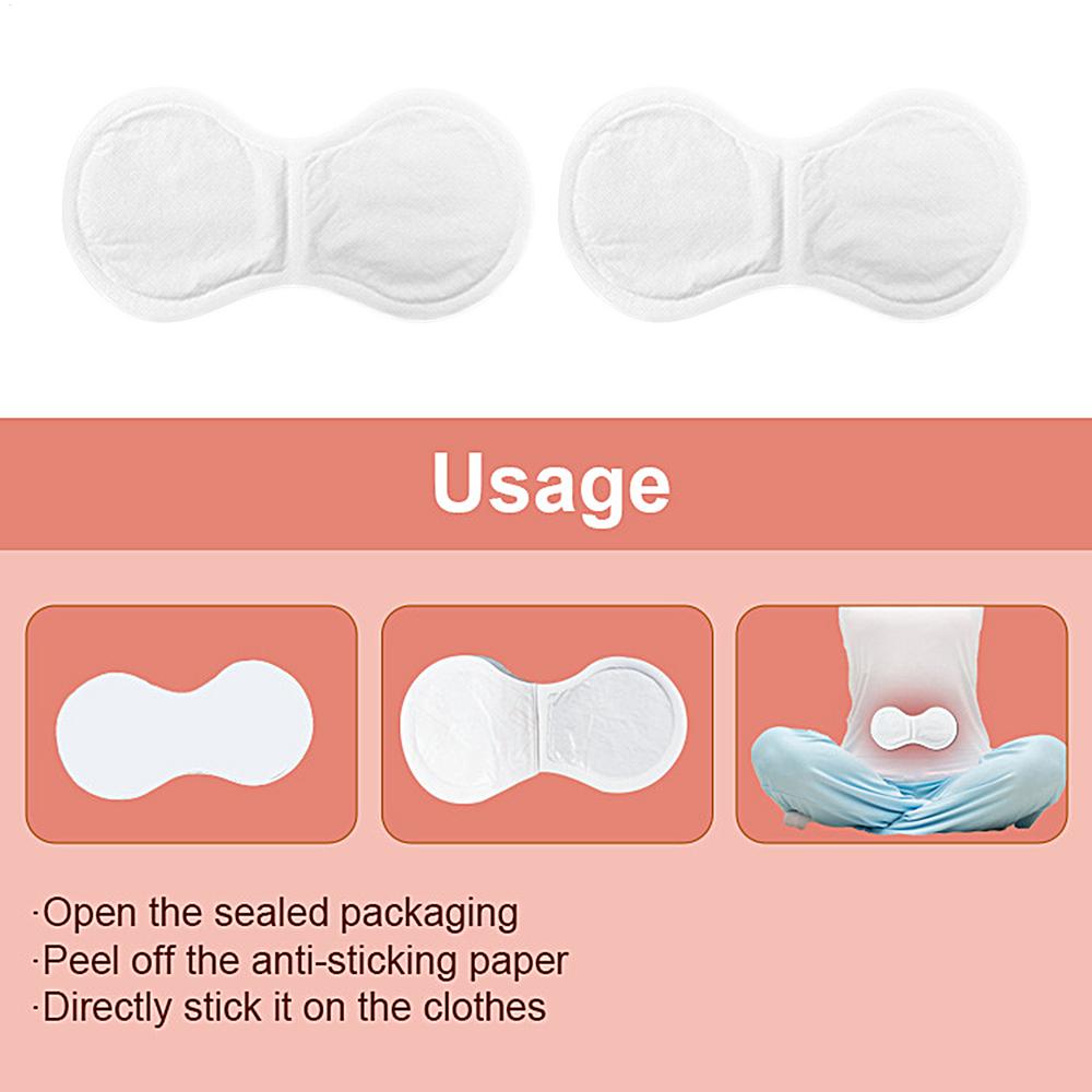 Heating Patches Self-Heating Waist Warmer Winter 10X Portable Menstrual Heating Pad Warm Adhesive Portable Heating Patches