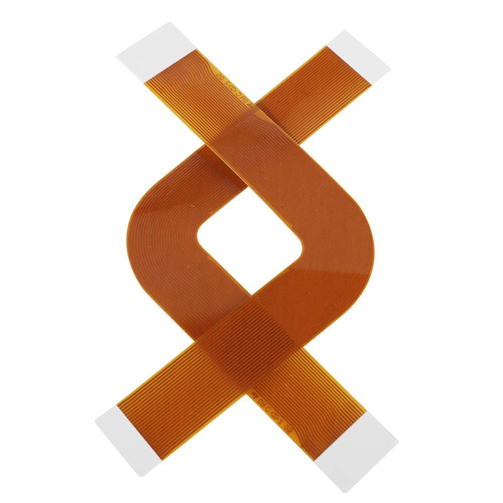 Ribbon Cable for PS2 Slim, 2pcs 7W Pickup Laser Lens Flat Ribbon Flex Cable Repair Part for PS2